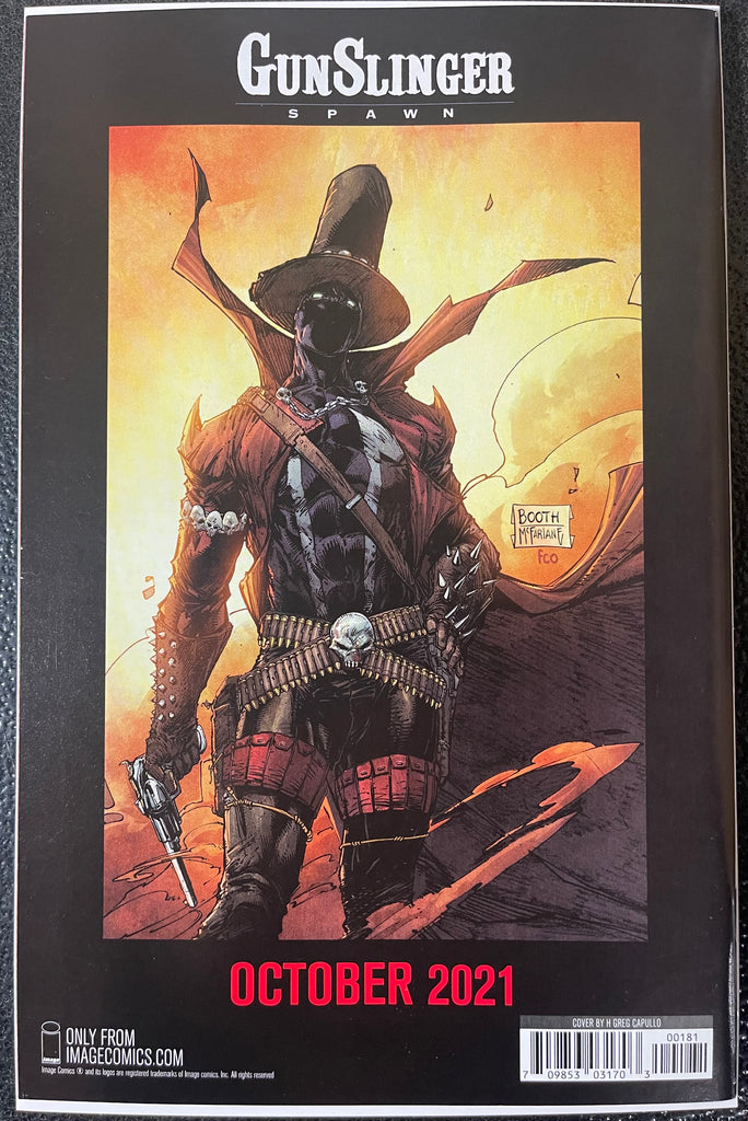 King Spawn 1 Capullo 1:50 Sketch Variant (Ungraded)