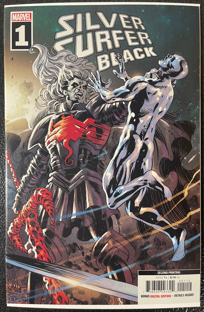 Silver Surfer Black 1 Second Print Variant (Ungraded)