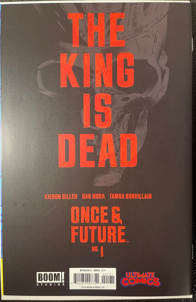 Once and Future 1 Dan Mora B&W Sketch Variant (Ungraded)
