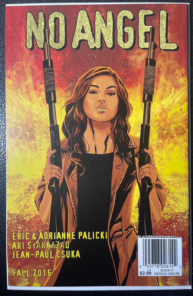 Black 1 Comics Heating Up Variant 2016 (Ungraded)