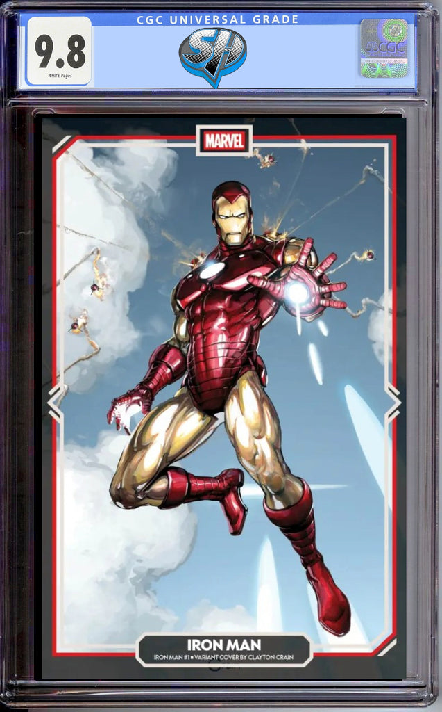 IRON MAN 1 CLAYTON CRAIN VARIANT CGC 9.8 Pre-Sale