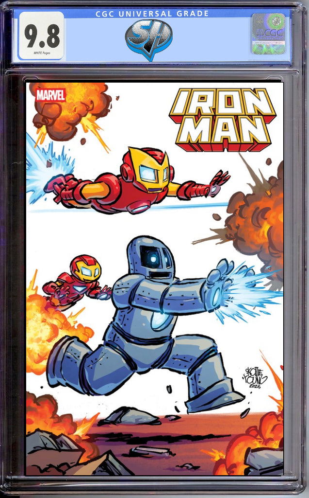IRON MAN 1 SKOTTIE YOUNG VARIANT CGC 9.8 Pre-Sale