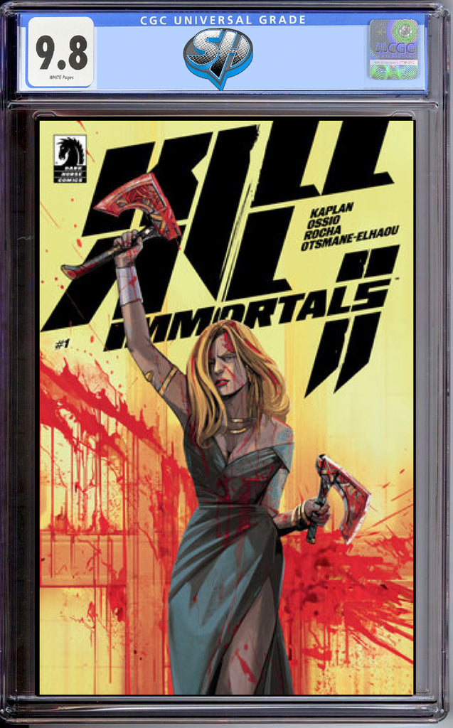KILL ALL IMMORTALS II 1 COVER A BARRETT CGC 9.8 Pre-Sale