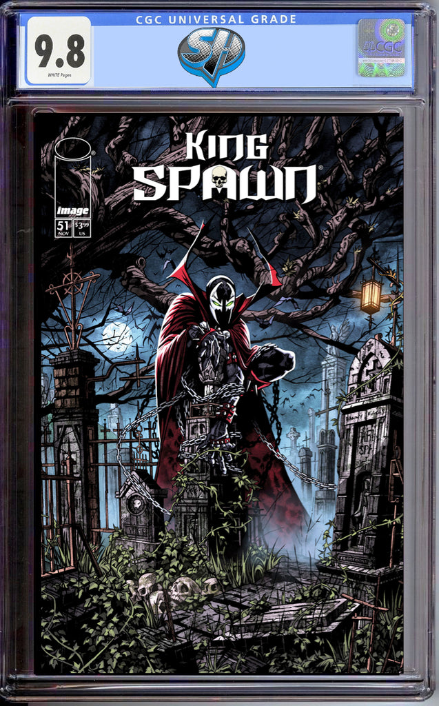 KING SPAWN 51 A EARLS CGC 9.8 Pre-Sale