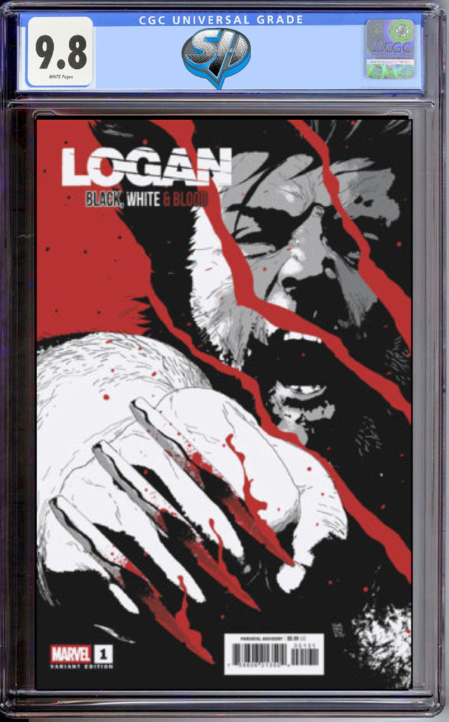 LOGAN: BLACK, WHITE & BLOOD 1 SORRENTINO VARIANT CGC 9.8 Pre-Sale