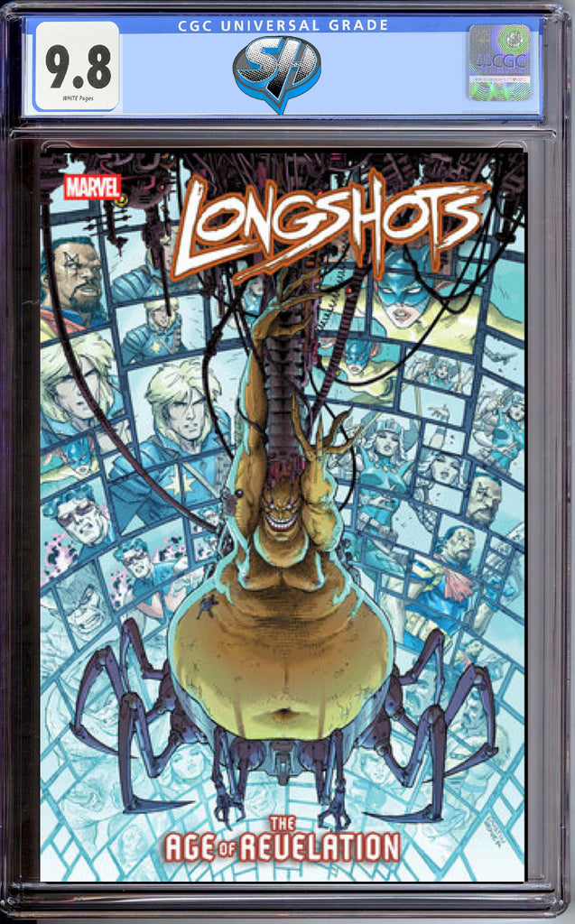 LONGSHOTS 1 COVER A WEAVER CGC 9.8 Pre-Sale
