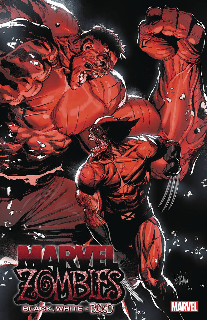 Marvel Zombies Black White & Blood 1 Yu Variant CGC 9.8 Presale