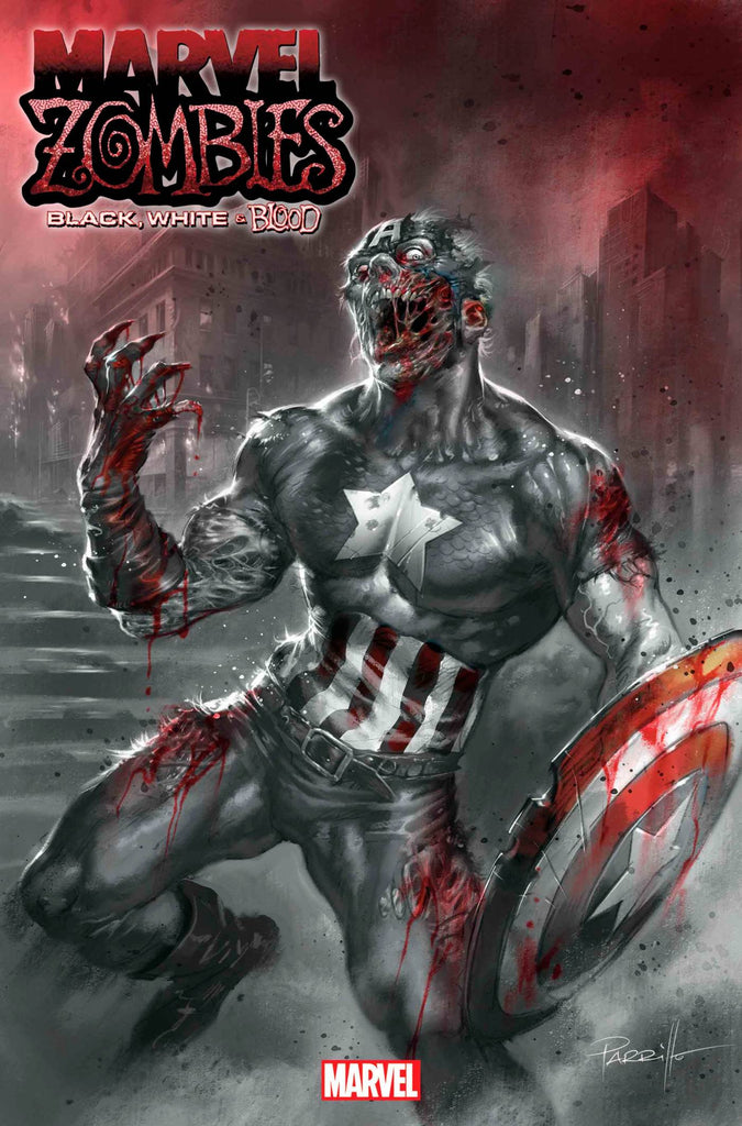 Marvel Zombies Black White Blood 2 Parrillo Variant CGC 9.8 Presale