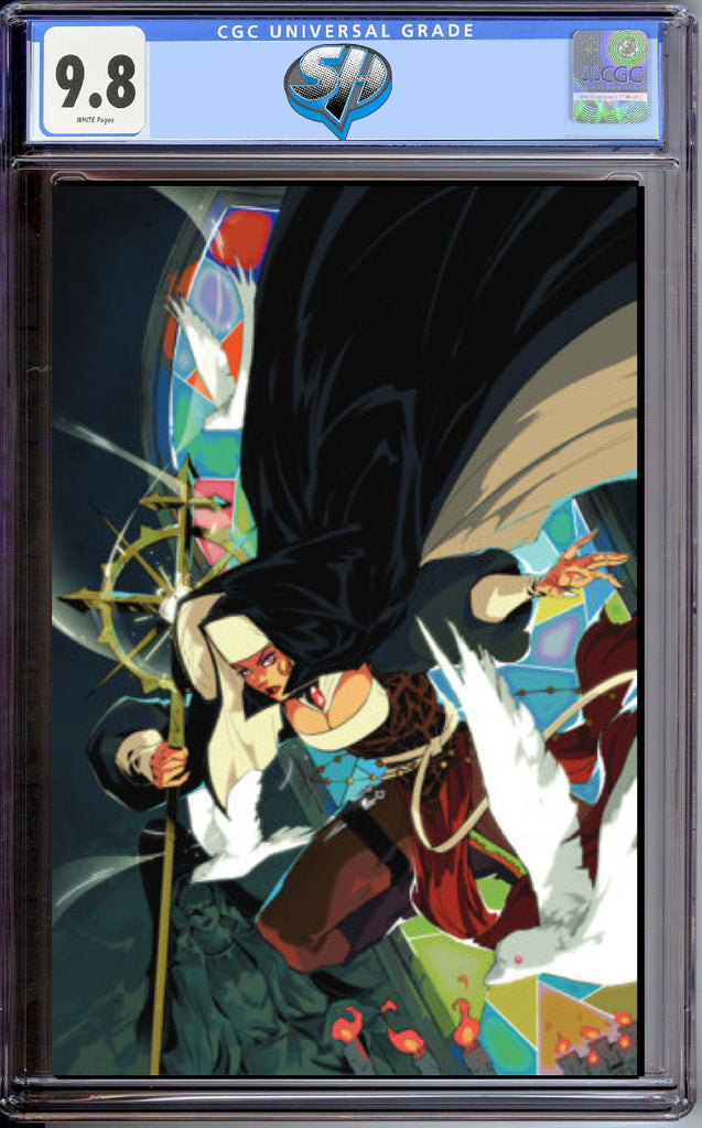 MARIAN HERETIC 1 COVER A JARO CGC 9.8 Pre-Sale