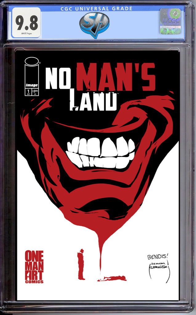 NO MAN'S LAND 1 COVER B BENDIS CGC 9.8 Pre-Sale