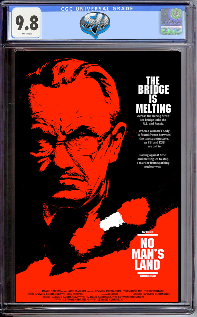 NO MAN'S LAND 1 COVER D KUDRANSKI RED OCTOBER CGC 9.8 Pre-Sale