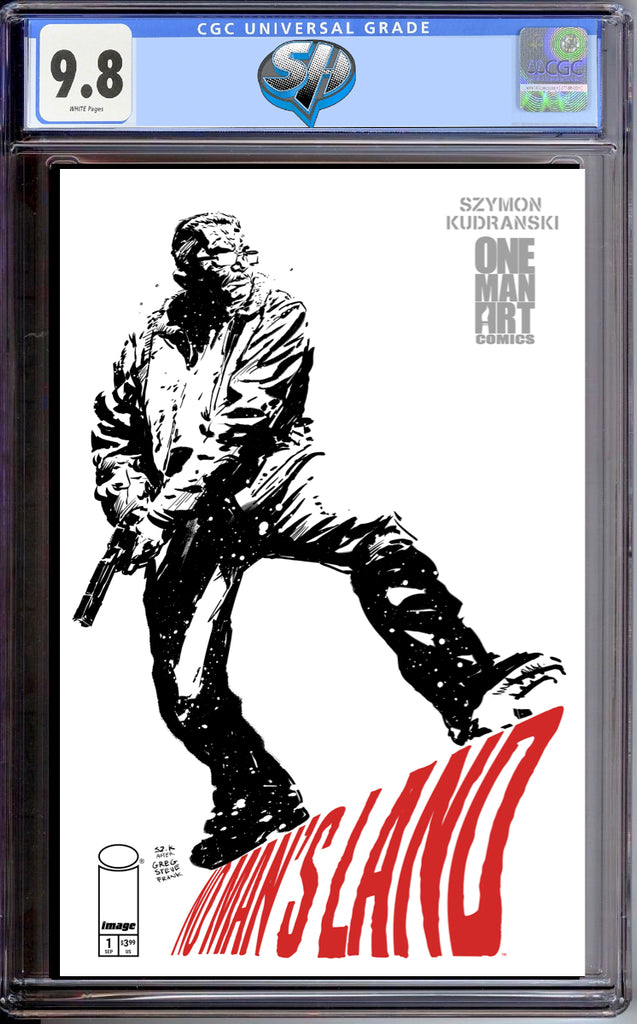 NO MAN'S LAND 1 COVER F KUDRANSKI WHITEOUT CGC 9.8 Pre-Sale