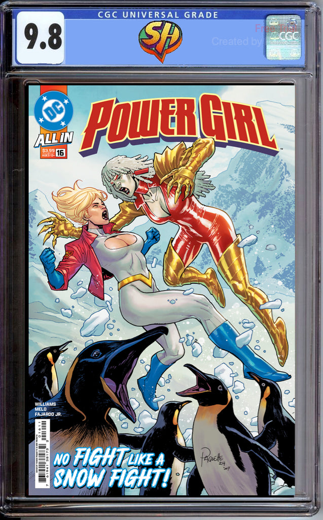 Power Girl 16 Cover A CGC 9.8 Pre-Sale