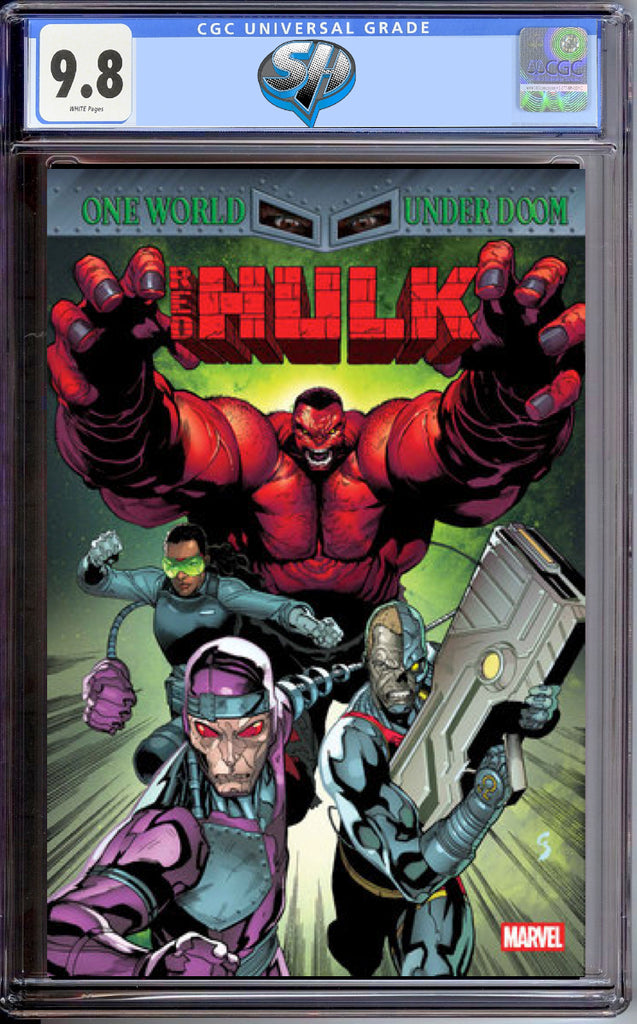 RED HULK 9 COVER A SHAW CGC 9.8 Pre-Sale