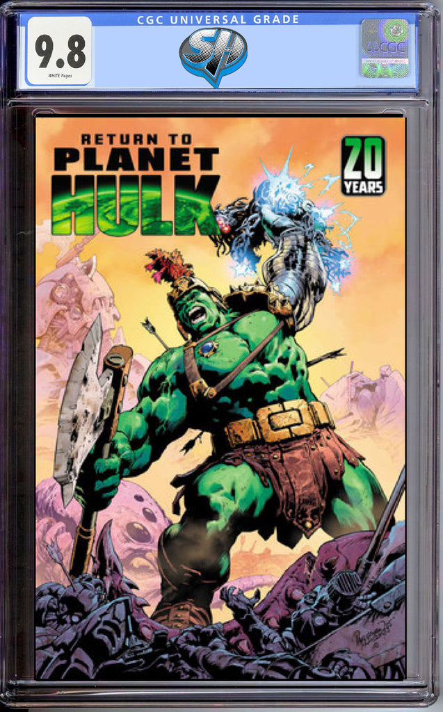 RETURN TO PLANET HULK #1 COVER A PAGULAYAN CGC 9.8 Pre-Sale