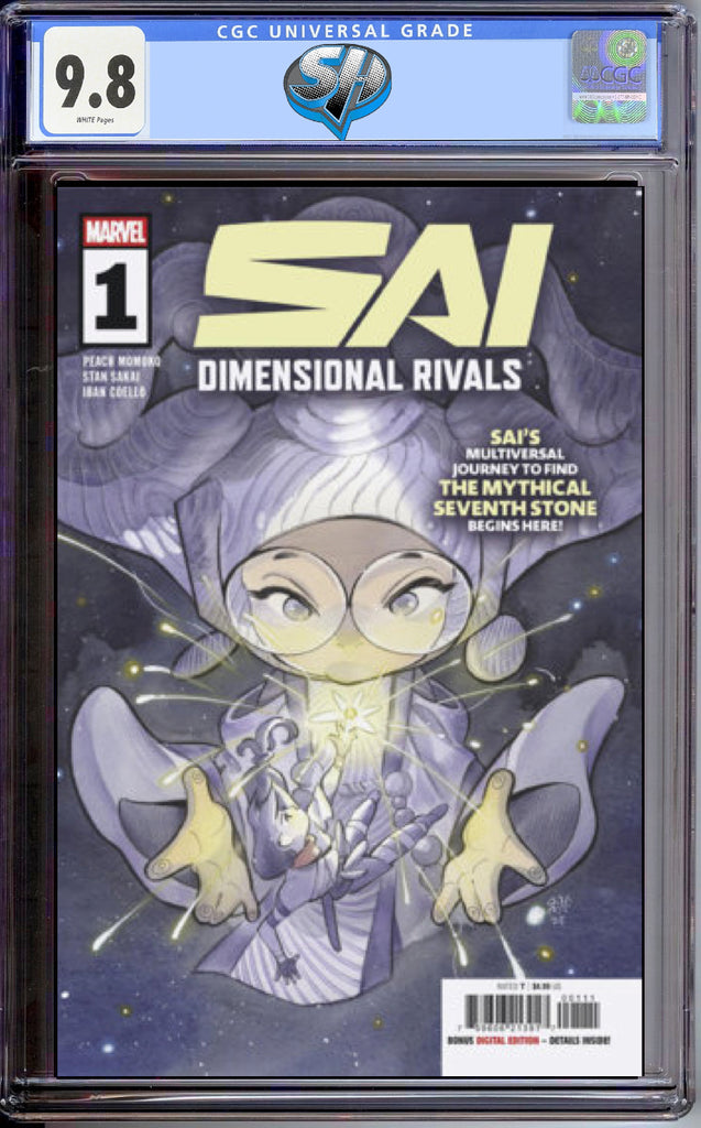 SAI: DIMENSIONAL RIVALS 1 COVER A MOMOKO CGC 9.8 Pre-Sale