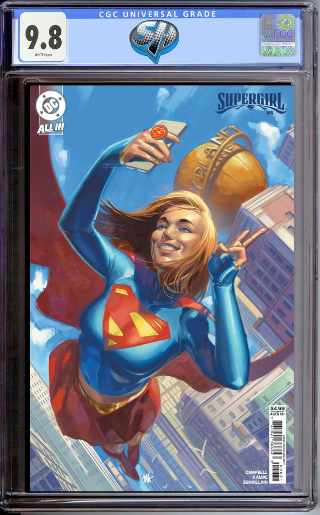 SUPERGIRL 6 COVER C BEN HARVEY CGC 9.8 Pre-Sale