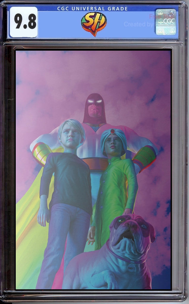 Space Ghost Johnny Quest Space Quest 1 Spears Foil Virgin Variant CGC 9.8 Pre-Sale