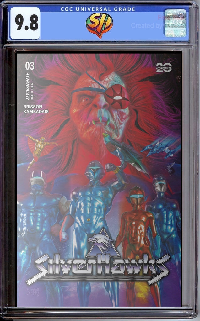 Silverhawks 3 Mark Spears Foil Variant CGC 9.8 Pre-Sale