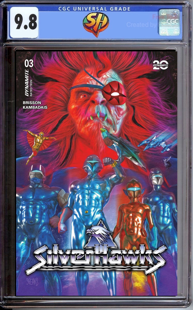 Silverhawks 3 Cover A Mark Spears CGC 9.8 Pre-Sale