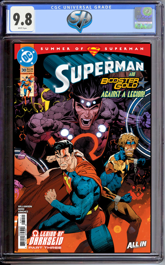 SUPERMAN 30 COVER A MORA CGC 9.8 Pre-Sale