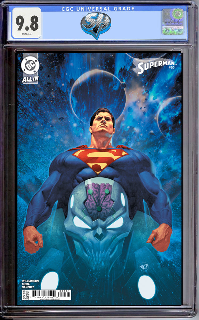 SUPERMAN 30 COVER C OLIVETTI CGC 9.8 Pre-Sale