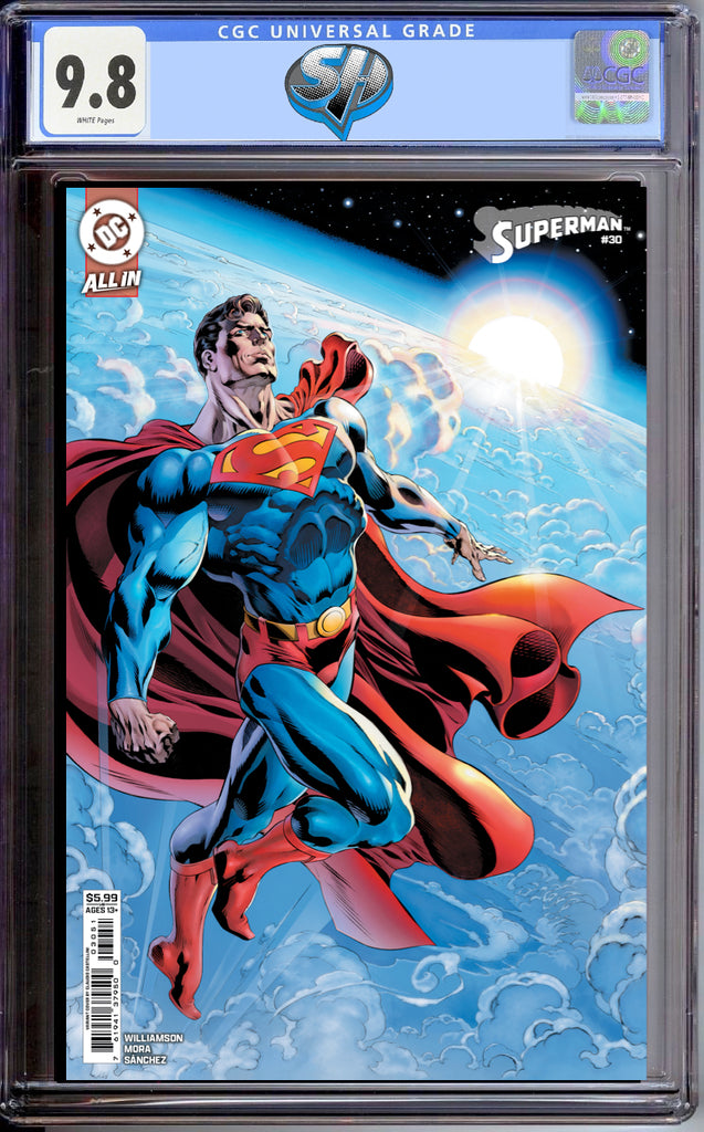 SUPERMAN 30 COVER D CASTELLINI CGC 9.8 Pre-Sale