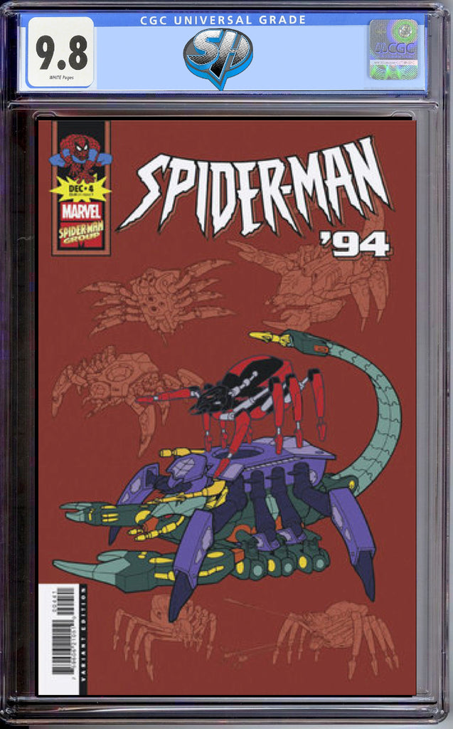 SPIDER-MAN 94 1 ANIMATION VARIANT CGC 9.8 Pre-Sale