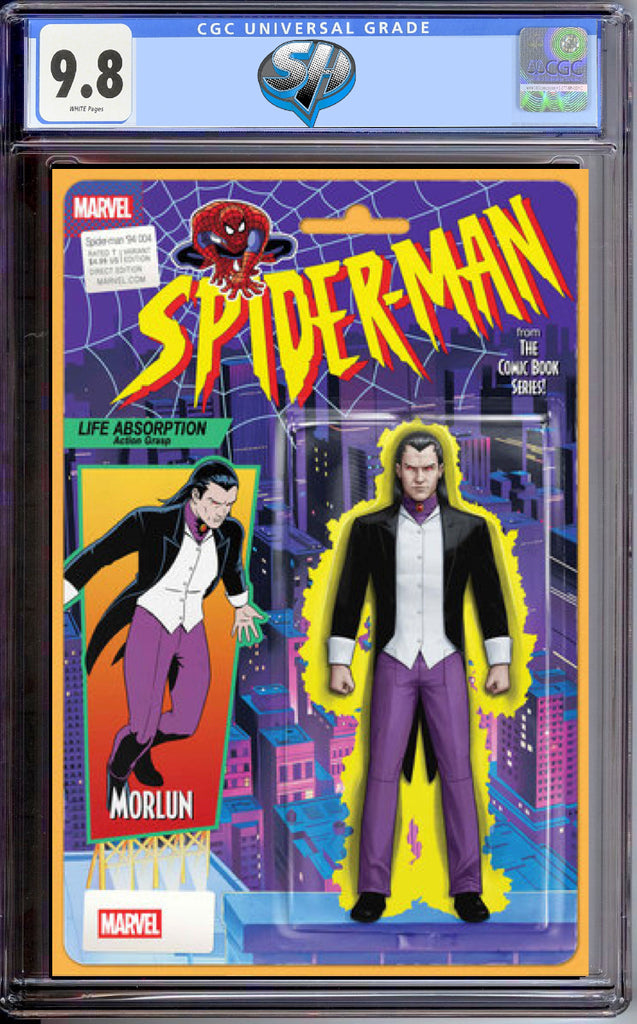 SPIDER-MAN 94 1 JTC ACTION FIGURE VARIANT CGC 9.8 Pre-Sale