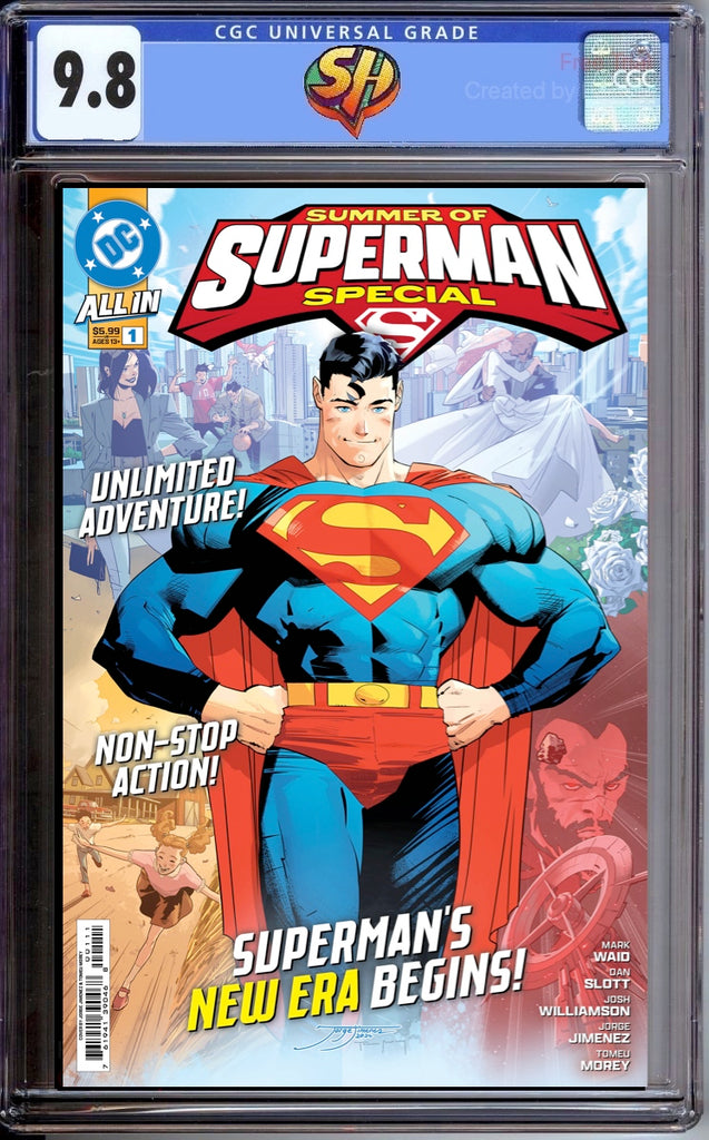 Summer of Superman 1 (One Shot) Cover A Jimenez CGC 9.8 Pre-Sale