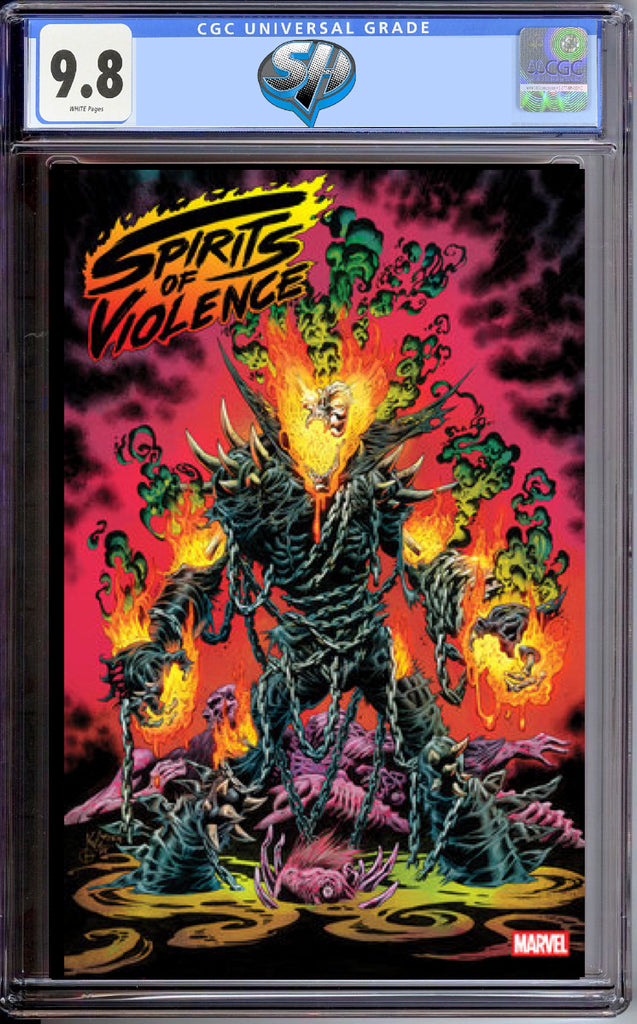 SPIRITS OF VIOLENCE 1 HOTZ VARIANT CGC 9.8 Pre-Sale