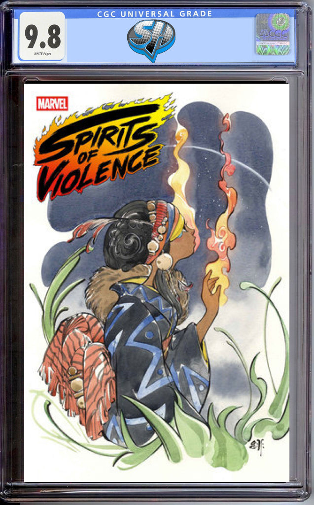 SPIRITS OF VIOLENCE 1 PEACH MOMOKO VARIANT CGC 9.8 Pre-Sale