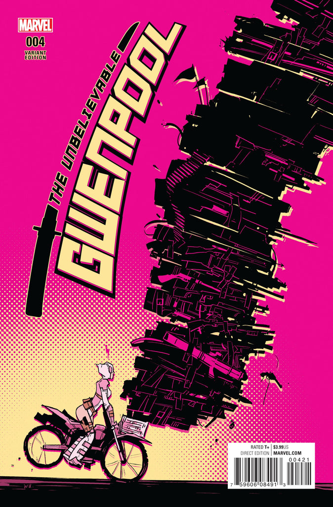 Unbelievable Gwenpool 4 Wu 1:25 Variant (Ungraded)