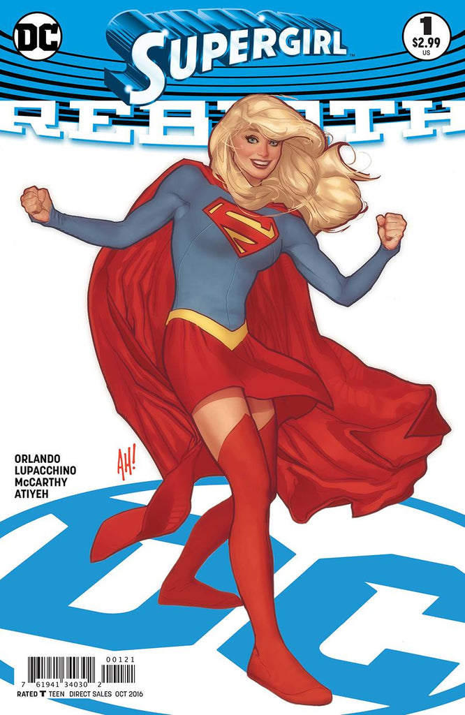 Supergirl Rebirth 1 Hughes Variant (Ungraded)