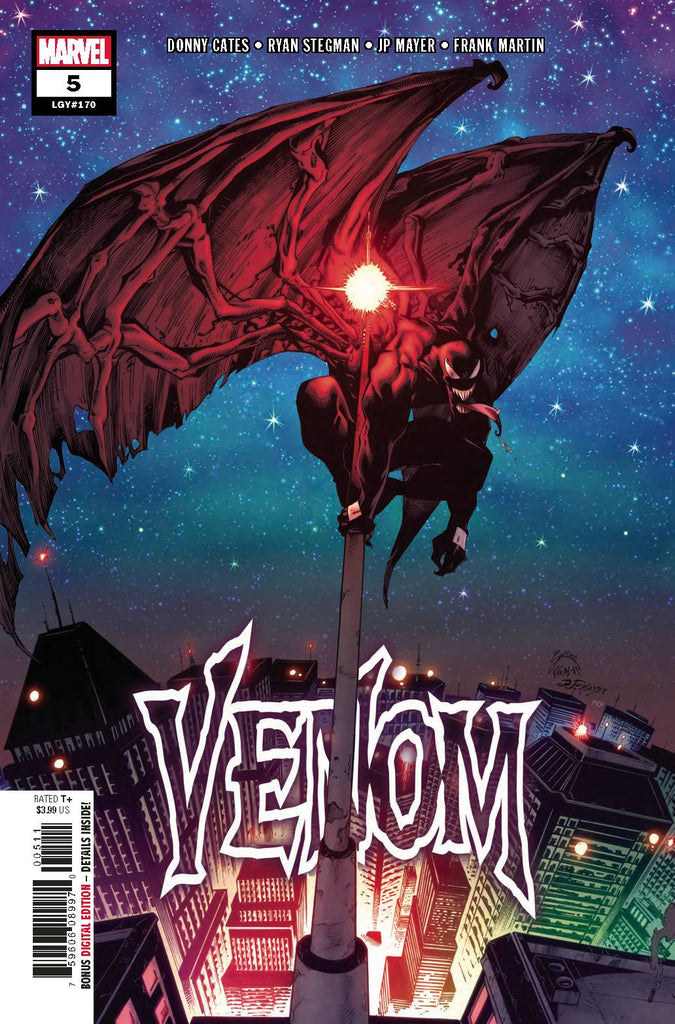 Venom 5 Cover A 2018 Cates Run (Ungraded)