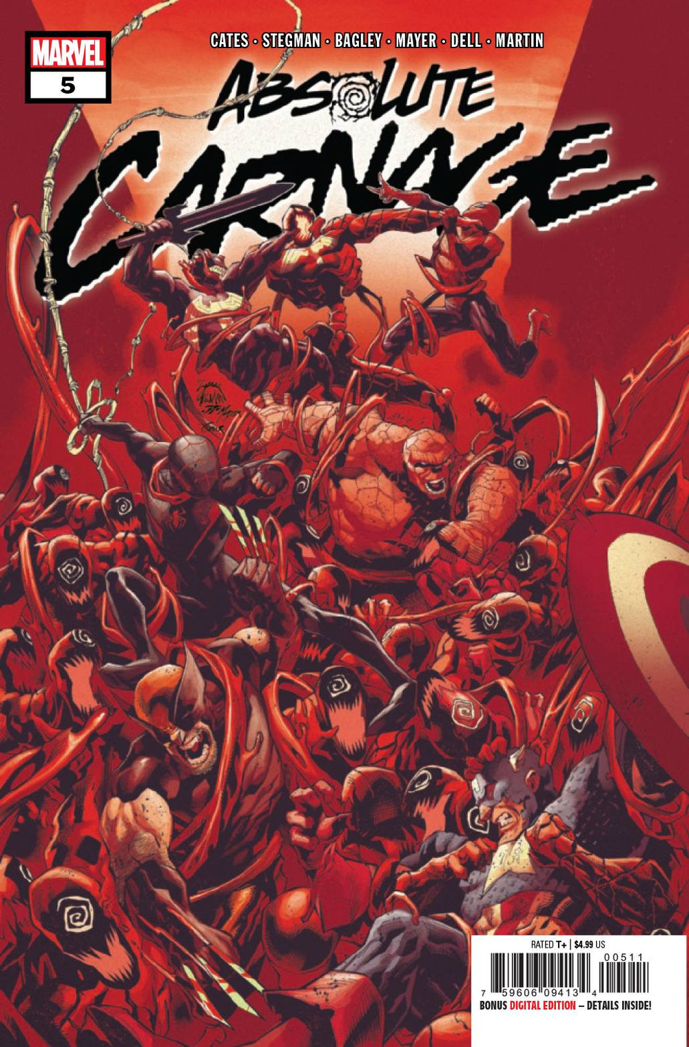 Absolute Carnage 5 Cover A (Ungraded)