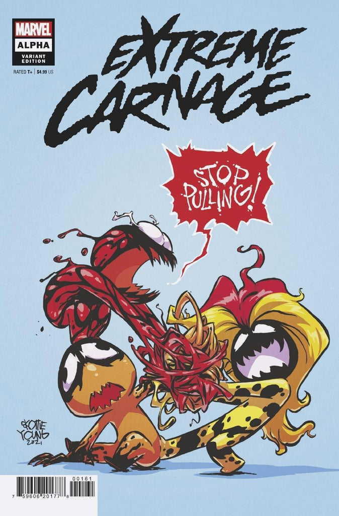 Extreme Carnage: Alpha 1 Skottie Young Variant (Ungraded)