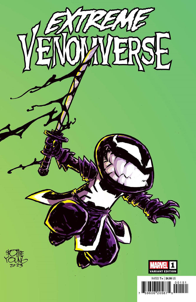 Extreme Venomverse 1 Skottie Young Variant (Ungraded)