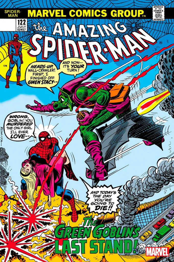 Amazing Spider-Man 122 Facsimile Variant (Ungraded)
