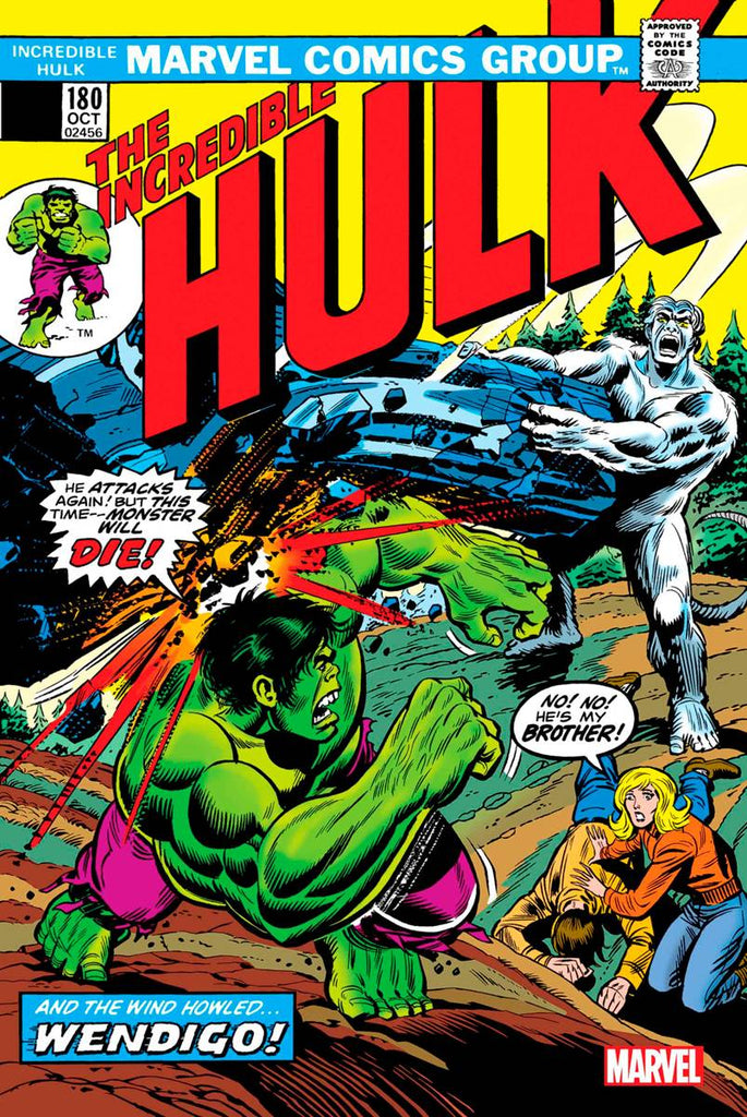 Incredible Hulk 180 Facsimile Variant (Ungraded)