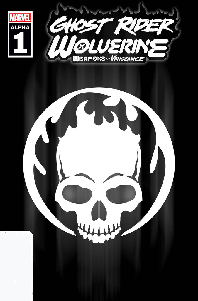 Ghost Rider Wolverine Weapons Of Vengeance Alpha 1 Ghost Rider Insignia Variant (Ungraded)