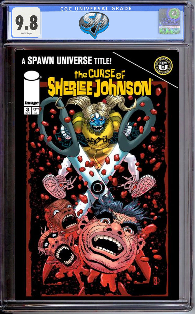 SPAWN CURSE OFSHERLEE JOHNCON 3 COVER C FRANK MILLER CGC 9.8 Pre-Sale