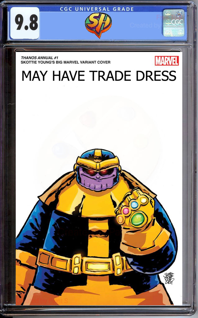 Thanos Annual 1 Skottie Young Variant CGC 9.8 Presale