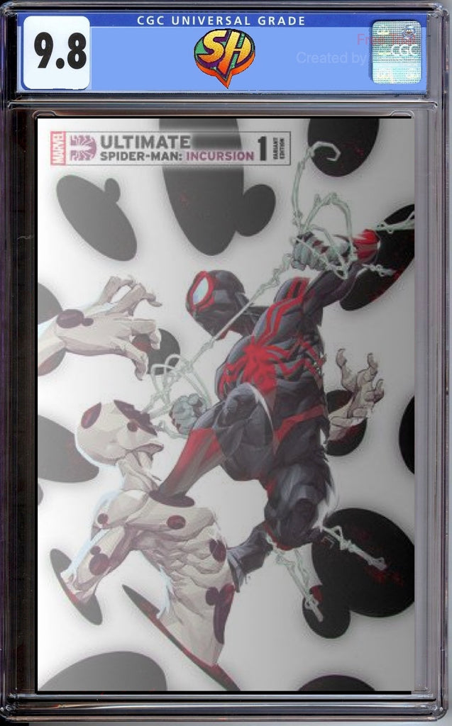 Ultimate Spider-Man Incursion 1 Ngu Foil Variant CGC 9.8 Pre-Sale