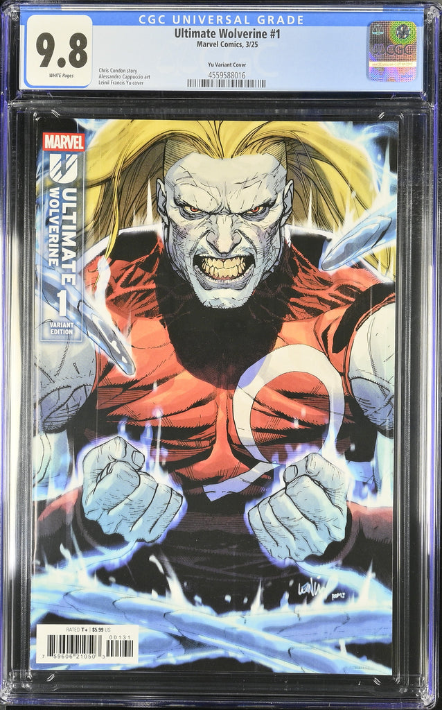 Ultimate Wolverine 1 Yu Variant CGC 9.8