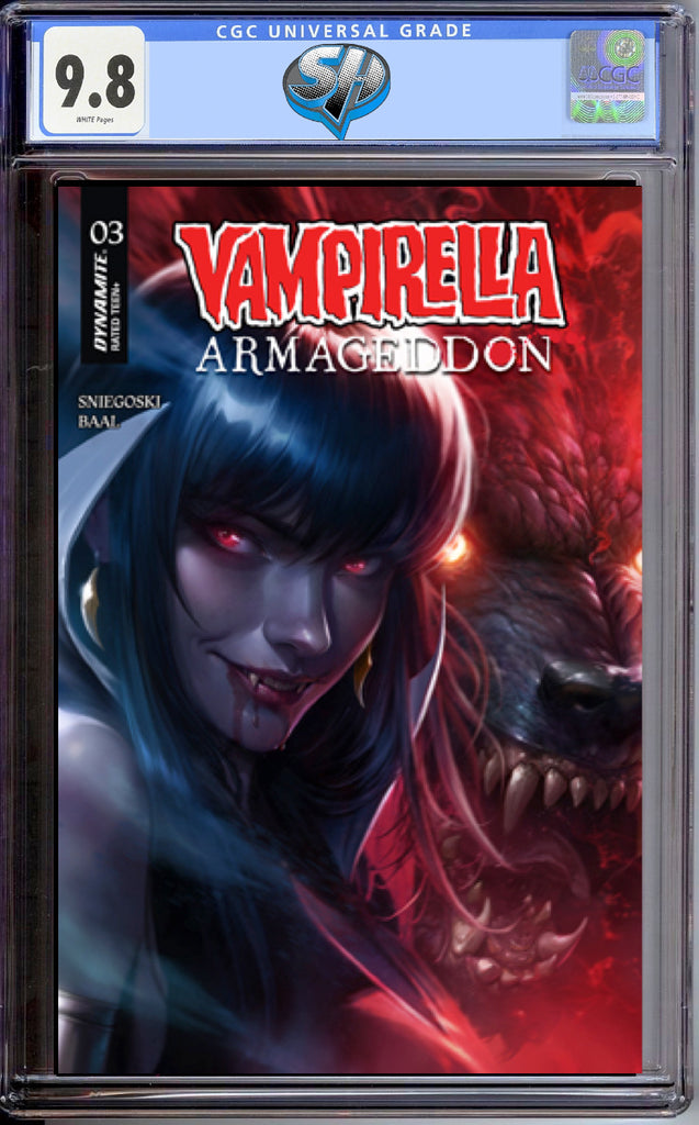 VAMPIRELLA ARMAGEDDON 3 COVER A FRANCESCO MATTINA CGC 9.8 Pre-Sale