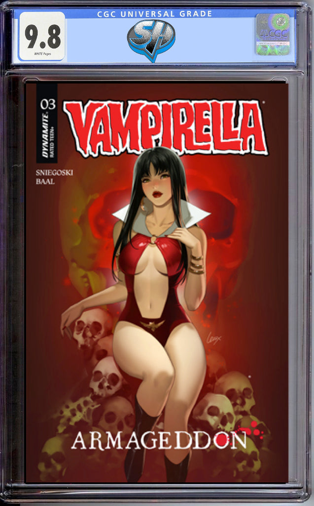 VAMPIRELLA ARMAGEDDON 3 COVER B LEIRIX CGC 9.8 Pre-Sale