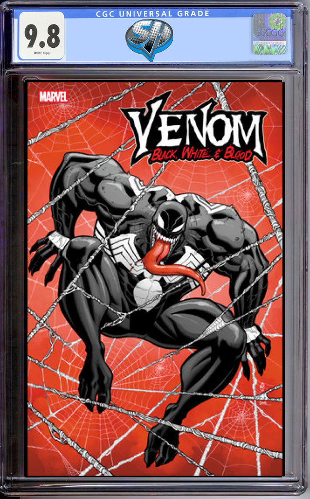 VENOM BLACK WHITE AND BLOOD 3 BRADSHAW 1:25 VARIANT CGC 9.8 Pre-Sale