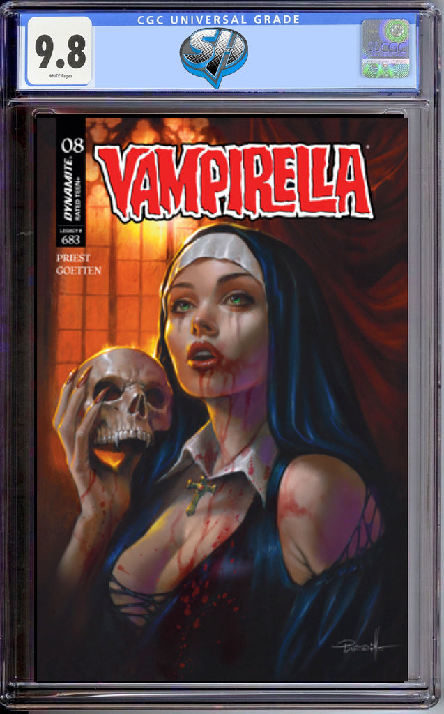VAMPIRELLA 8 COVER A PARRILLO CGC 9.8 Pre-Sale