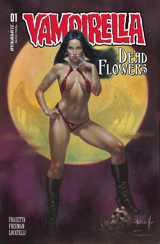 Vampirella Dead Flowers 1 Cover A Parrillo CGC 9.8 Presale